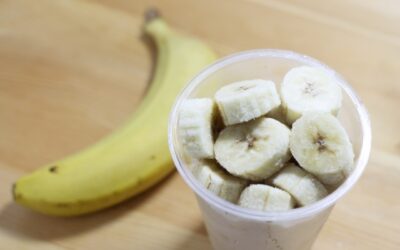 まさか！バナナをそのまま冷凍してないよね？